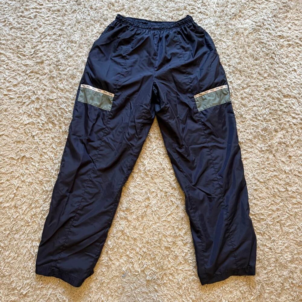 Navy oversized y2k track